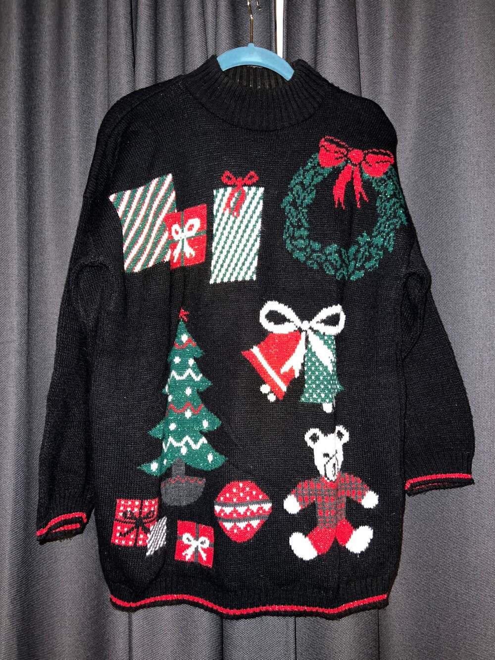 Vintage Ugly Christmas Sweater Xmas Size Medium